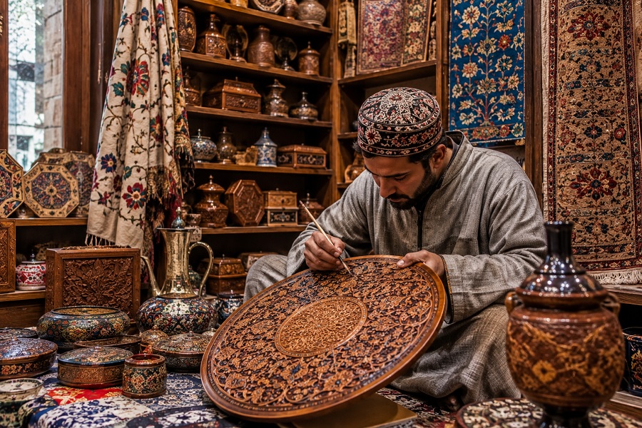 Kashmiri Handicraft Tourism: Discover the Artistic Heritage and Traditional Crafts of Kashmir